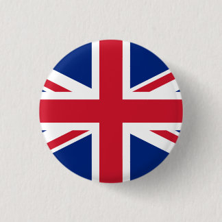 "UNION JACK" RONDE BUTTON 3,2 CM