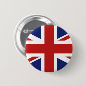 Union Jack Ronde Button 5,7 Cm (Voorkant /achterkant)