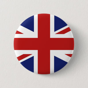 Union Jack Ronde Button 5,7 Cm