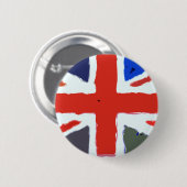 Union Jack Ronde Button 5,7 Cm (Voorkant /achterkant)