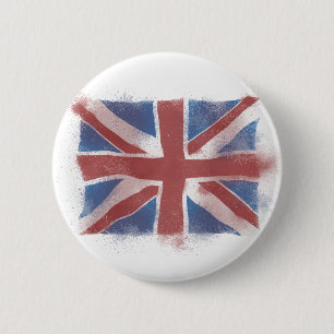 Union Jack Ronde Button 5,7 Cm