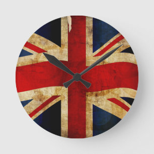 Union Jack  Ronde Klok