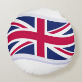 Union Jack ronde kussen 41cm (Achterkant)