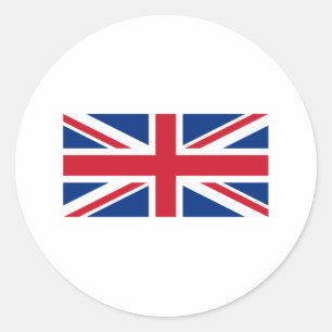 Union Jack Ronde Sticker