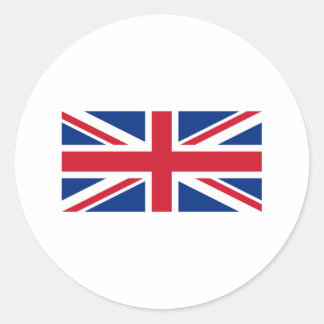 Union Jack Ronde Sticker