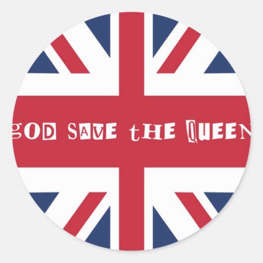 UNION_JACK RONDE STICKER (Voorkant)