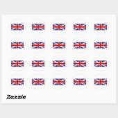 Union Jack Ronde Sticker (Vel)