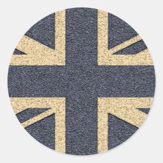 Union Jack Ronde Sticker