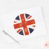  Union Jack Ronde Stickers (Envelop)