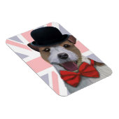 Union Jack Russell Magneet (Rechterzijde)