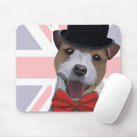 Union Jack Russell Muismat (Met muis)