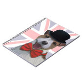 Union Jack Russell Notitieboek (Linkerzijde)