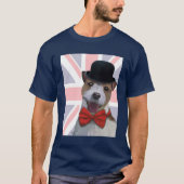 Union Jack Russell T-shirt (Voorkant)