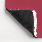 Union Jack schilderde kunstwerk van Heva Weva Muismat (Hoek)