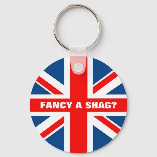Union Jack shag Sleutelhanger (Voorkant)