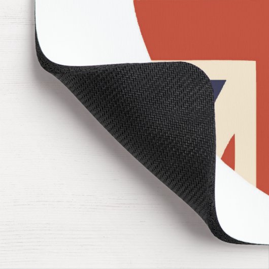 UNION JACK SHIELD MOUSEPAD MUISMAT (Hoek)