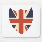 UNION JACK SHIELD MOUSEPAD MUISMAT (Voorkant)