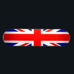 Union Jack Skateboard<br><div class="desc">Een stijlvol schaats bord met die geweldige vogelbonthefboom die zich erop verspreidt voor al die liefhebbende skateboarders.</div>