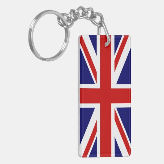 Union Jack Sleutelhanger (Voorkant Links)