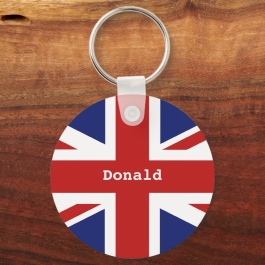 Union Jack Sleutelhanger (Voorkant)