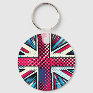 Union jack-sleutelhanger sleutelhanger