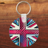 Union jack-sleutelhanger sleutelhanger (Voorkant)