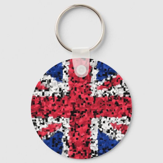 Union Jack - sleutelring Sleutelhanger (Voorkant)