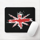 Union Jack Splatter Mousepad Muismat (Met muis)