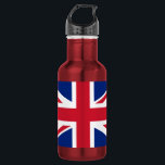Union Jack Stainless Steel Bottle Waterfles<br><div class="desc">Drink meer water: Je huid, haar, lichaam en geest zullen je dankbaar zijn! En nu, drink uit je Uniefanje waterfles en je stijlvolle gevoel zal je ook bedanken. hoe iets simpels als water drinken toch leuk kan zijn! Uw fles is: 18 oz. fles; vervaardigd van 18/8 roestvrij staal; Hoogte: 8,...</div>