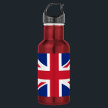 Union Jack Stainless Steel Bottle Waterfles<br><div class="desc">Drink meer water: Je huid, haar, lichaam en geest zullen je dankbaar zijn! En nu, drink uit je Uniefanje waterfles en je stijlvolle gevoel zal je ook bedanken. hoe iets simpels als water drinken toch leuk kan zijn! Uw fles is: 18 oz. fles; vervaardigd van 18/8 roestvrij staal; Hoogte: 8,...</div>