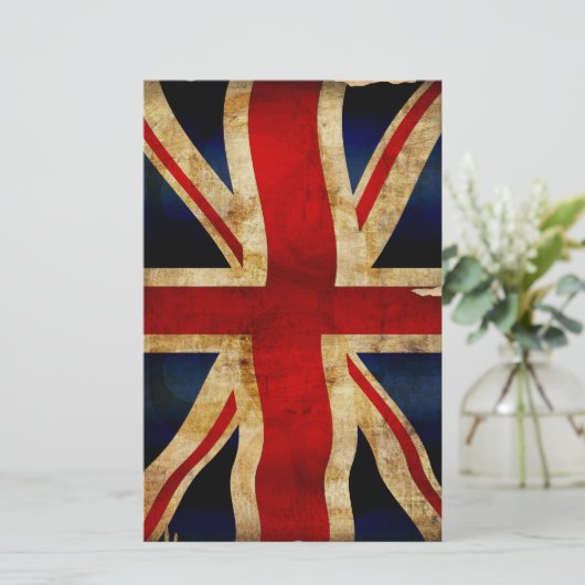 Union Jack Stationery Briefpapier (Staand voorkant)