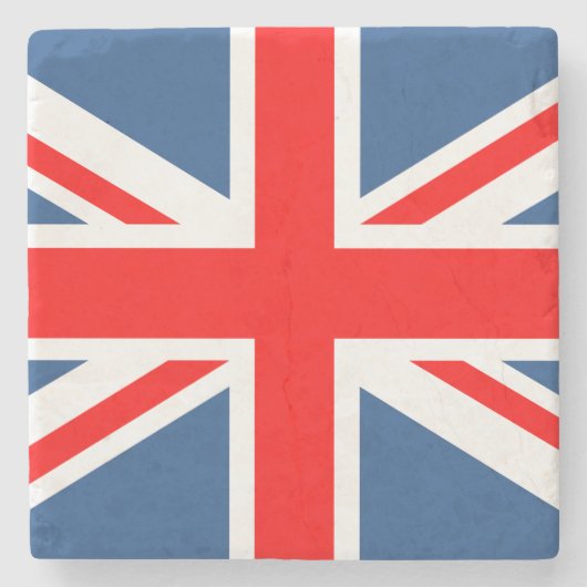 Union Jack Stenen Onderzetter (Voorkant)