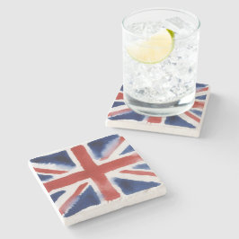 Union jack stenen onderzetter