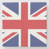 Union Jack Stenen Onderzetter (Voorkant)