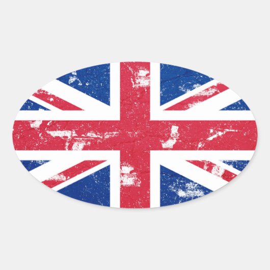 Union Jack Sticker (Voorkant)