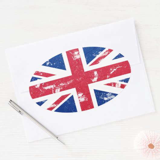 Union Jack Sticker (Envelop)