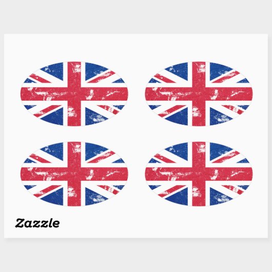 Union Jack Sticker (Vel)