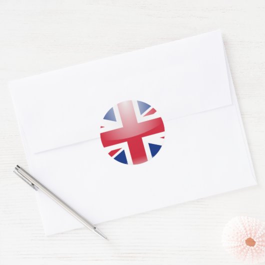 Union Jack Sticker (Envelop)