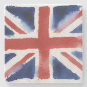Union jack stone coaster stenen onderzetter (Voorkant)