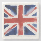 Union jack stone coaster stenen onderzetter (Voorkant)