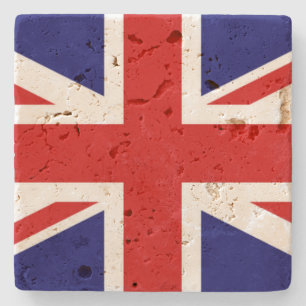 Union Jack Stone Onderzetter