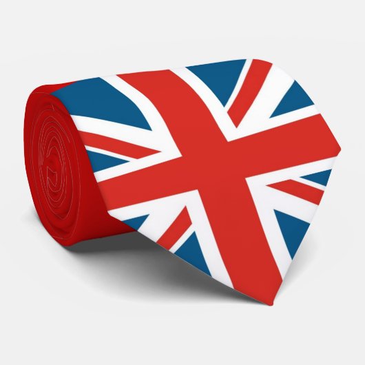 Union Jack Stropdas (Opgerold)