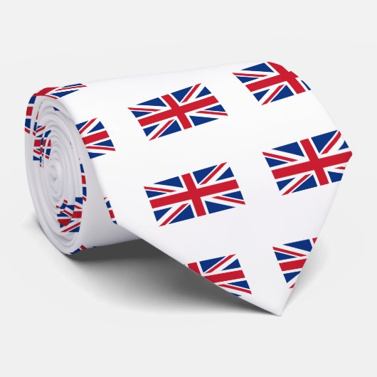 Union Jack Stropdas (Opgerold)