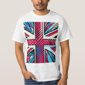 Union jack T-Shirt (Voorkant)