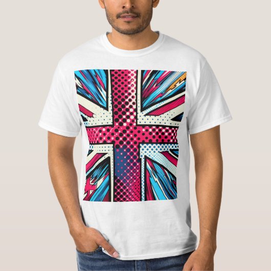 Union jack T-Shirt (Voorkant)