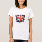 Union jack t shirt (Voorkant)