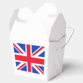 Union Jack Takeaway Favor Box Bedankdoosjes (Geopend)