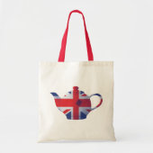 Union Jack Teapot Tote Bag (Voorkant)