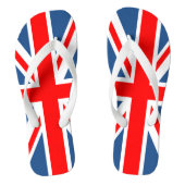 Union Jack Teenslippers (Voetbed)