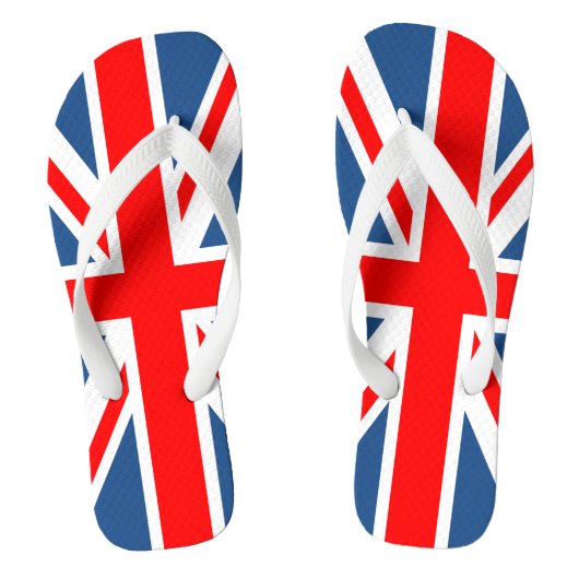 Union Jack Teenslippers (Voetbed)